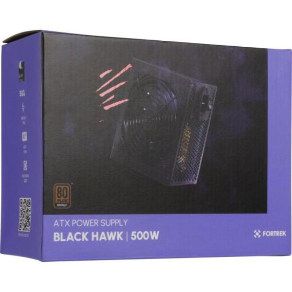 Fonte Gamer ATX Fortrek Black Hawk 500W 80 Plus Bronze PFC Ativo