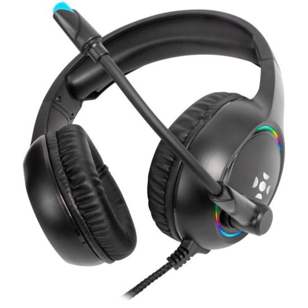 Headset Gamer Fortrek Holt P2 + USB RGB Preto