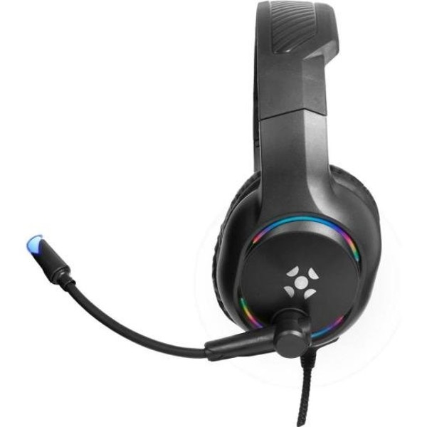 Headset Gamer Fortrek Holt P2 + USB RGB Preto