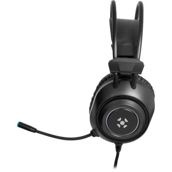 Headset Gamer Fortrek Crusader P2 + USB RGB Preto