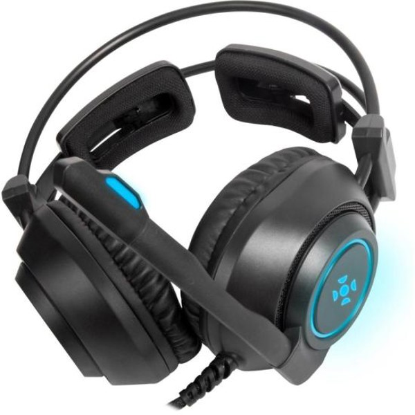 Headset Gamer Fortrek Vickers P2 + USB RGB Preto