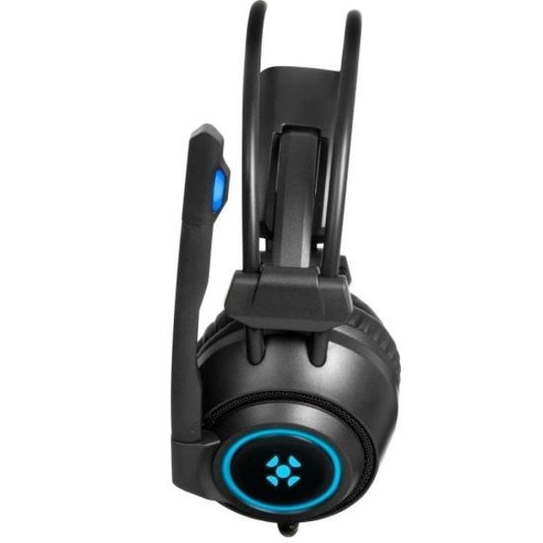 Headset Gamer Fortrek Vickers P2 + USB RGB Preto