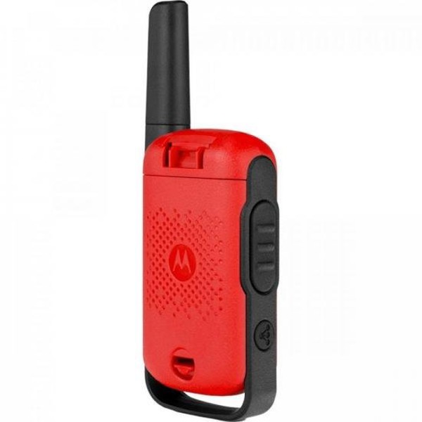 Rádio Comunicador Talkabout Motorola T110BR 25km Vermelho - PAR / 2