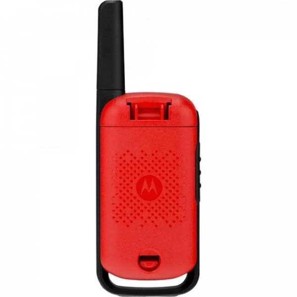 Rádio Comunicador Talkabout Motorola T110BR 25km Vermelho - PAR / 2