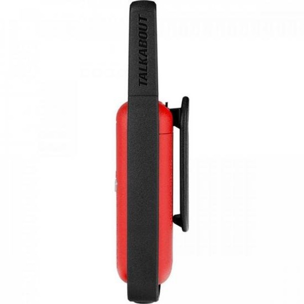 Rádio Comunicador Talkabout Motorola T110BR 25km Vermelho - PAR / 2