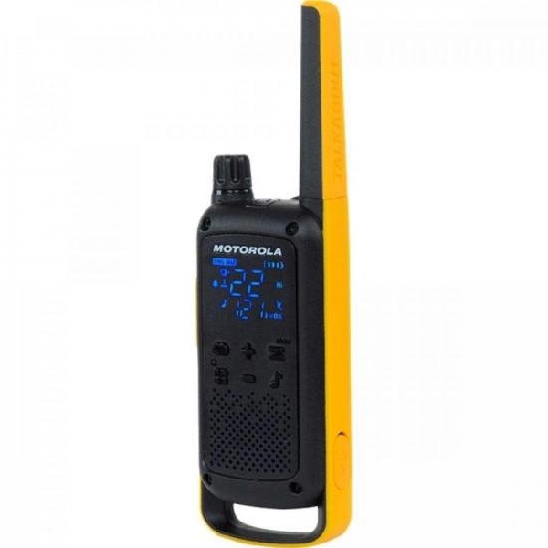 Rádio Comunicador Talkabout Motorola T470BR 35km Amarelo/Preto - PAR / 2