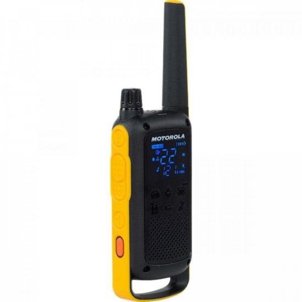 Rádio Comunicador Talkabout Motorola T470BR 35km Amarelo/Preto - PAR / 2