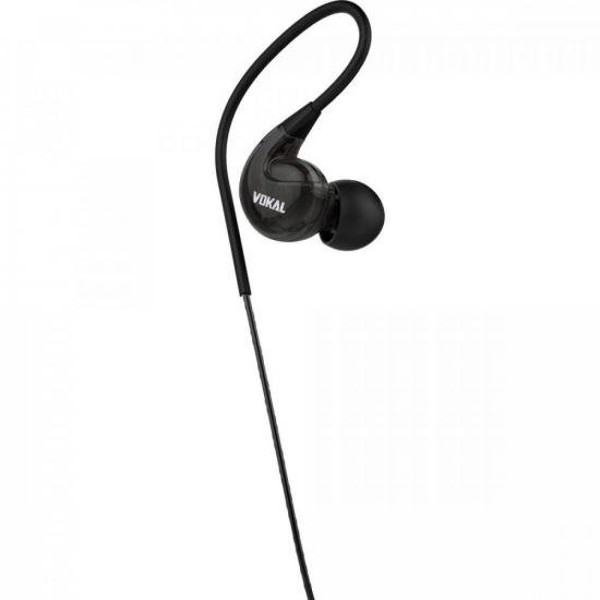 Fone de Ouvido Vokal E40 In Ear Preto