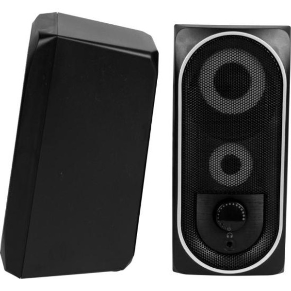 Caixa de Som Gamer Multimídia Fortrek Black Hawk RGB Preta