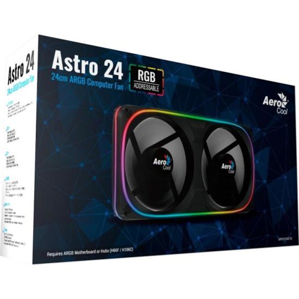 Cooler Dual Fan Aerocool Astro 24 ARGB