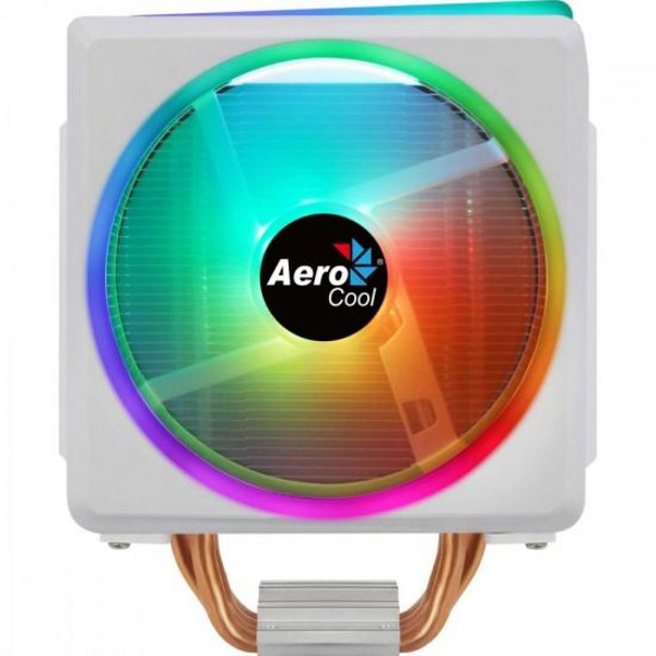 Cooler Para Processador Aerocool Cylon 4F ARGB Branco