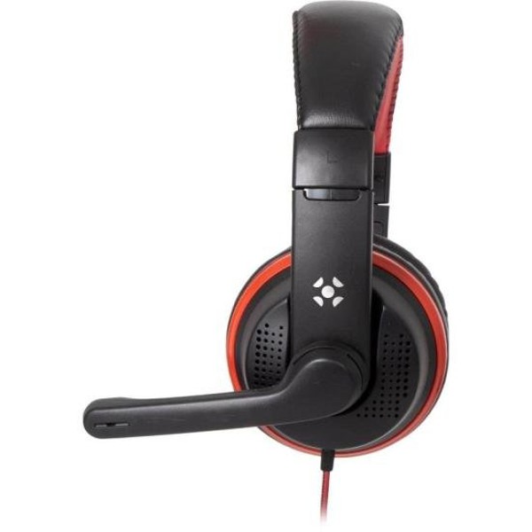 Headset Gamer Fortrek Spider Black P3 Preto/Vermelho