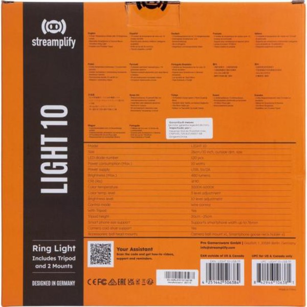 Ring Light 10 Streamplify