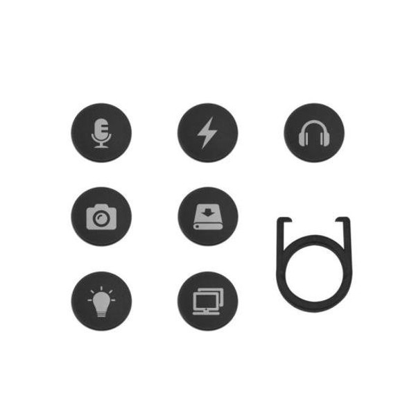 Hub USB 5 Portas 3.0 Streamplify Deck 5 Preto RGB