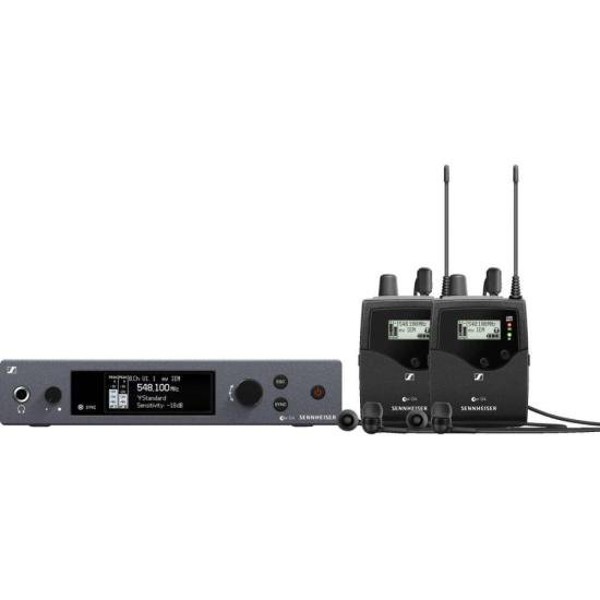 Sistema de Monitoramento Sennheiser EW IEM G4-TWIN-G Sem Fio