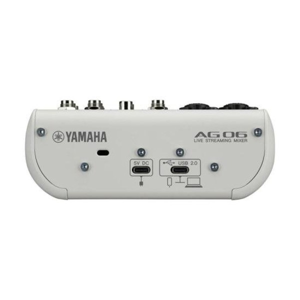 Mesa de Som Yamaha AG06MK2 Branco