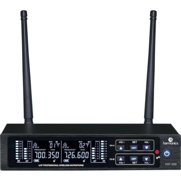 Microfone Sem Fio Harmonics HSF-300 Duplo