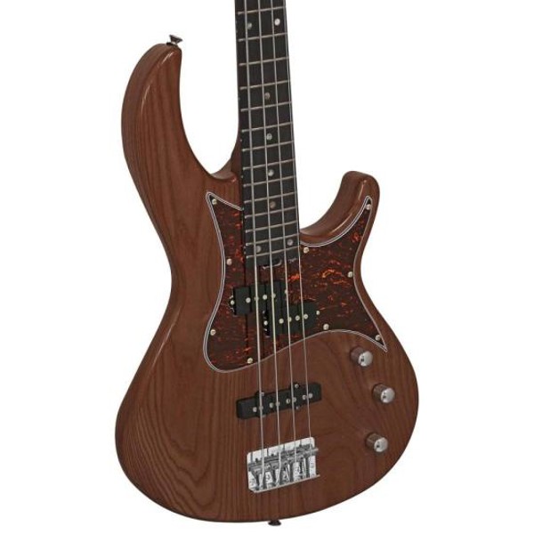 Contrabaixo Aria Pro II 313-MK2 Detroit 4 Cordas Open-Pore Natural