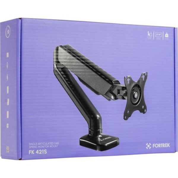 Suporte Articulado Para Monitor com Pistão a Gás Fortrek FK 421S 17”-32"