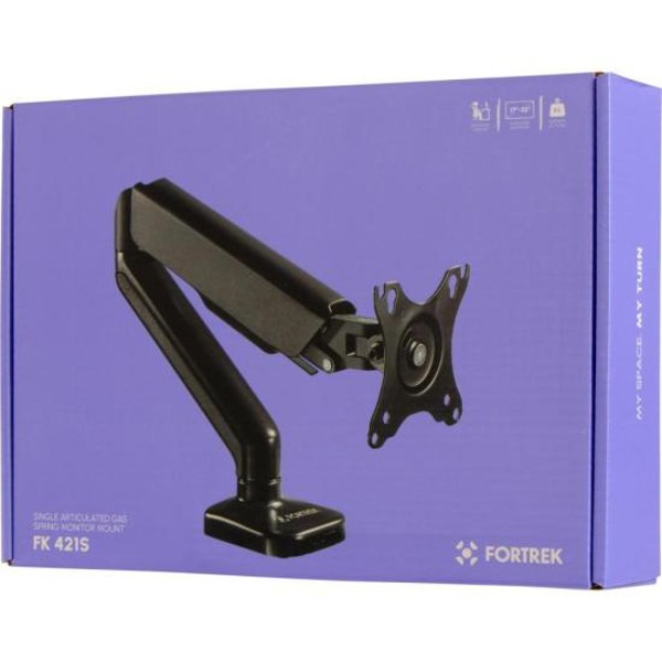 Suporte Articulado Para Monitor com Pistão a Gás Fortrek FK 421S 17”-32"