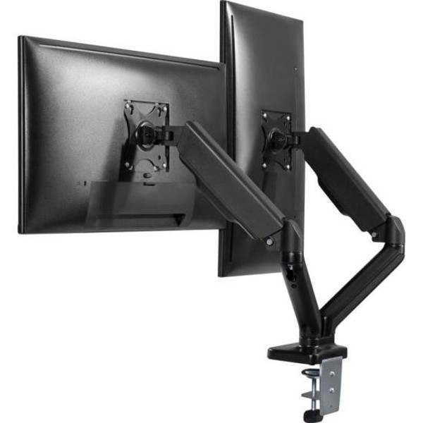 Suporte Articulado Para Dois Monitores com Pistão a Gás Fortrek FK 441S 17"-32"