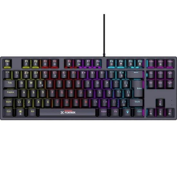 Teclado Gamer Mecânico Fortrek Gravity 80 TKL Switch Outemu Red