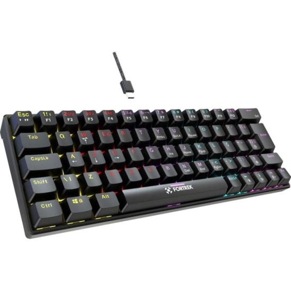 Teclado Gamer Mecânico Fortrek Gravity 65 Compact Switch Outemu Red