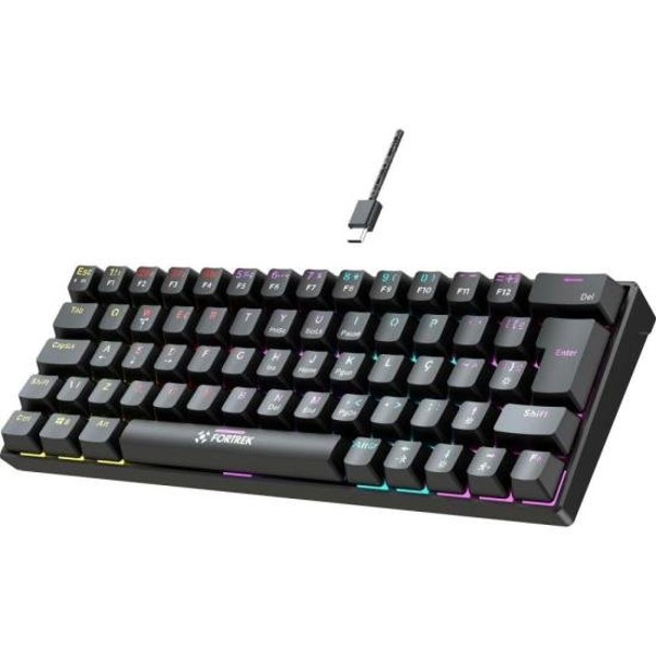 Teclado Gamer Mecânico Fortrek Gravity 65 Compact Switch Outemu Red