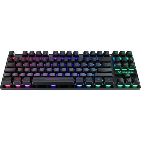Teclado Gamer Fortrek Fearless 80 TKL Preto