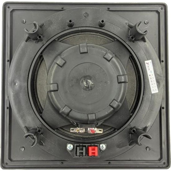 Kit Arandela 6” Full Range Orion 55W RMS Quadrada Preta - PAR / 2