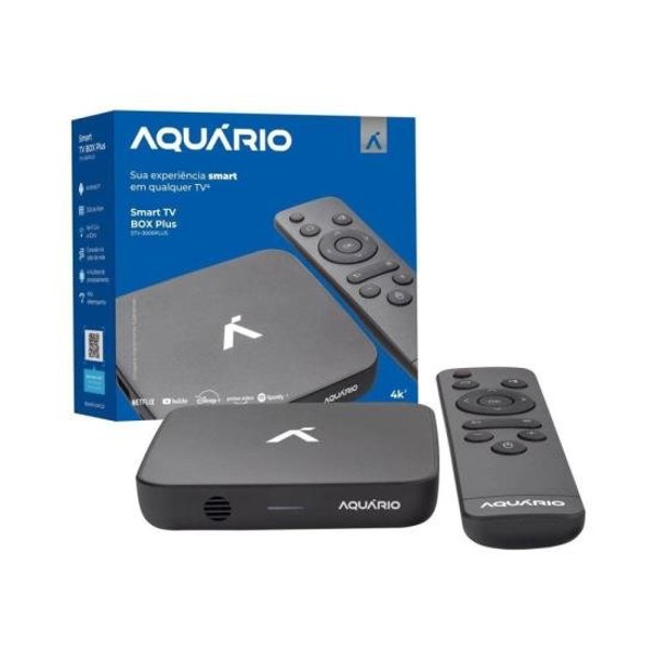 Smart TV Box Aquário STV3000 Plus
