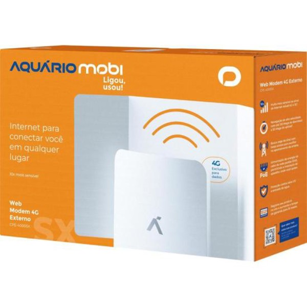 Modem Externo 4g CPE-4000SX Aquário