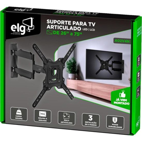 Suporte Articulado Para TV 26"-75" A02V4N ELG