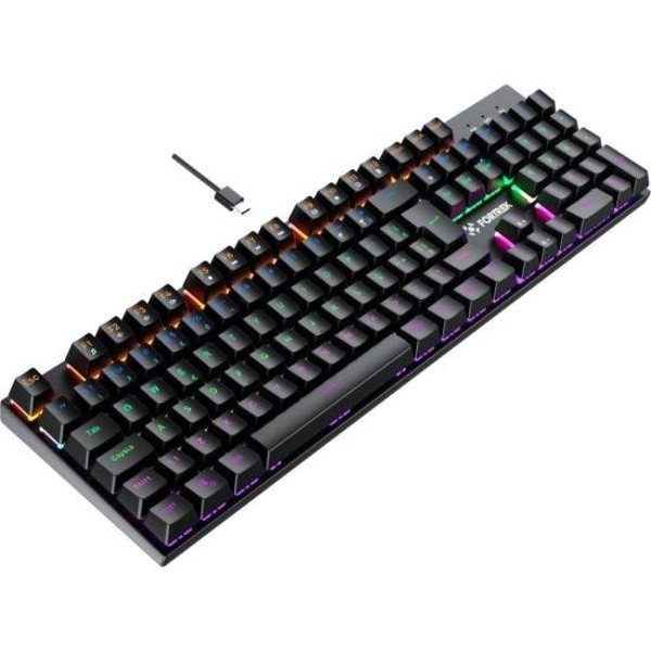 Teclado Gamer Mecânico Fortrek Gravity 100 Fullsized Switch Outemu Red