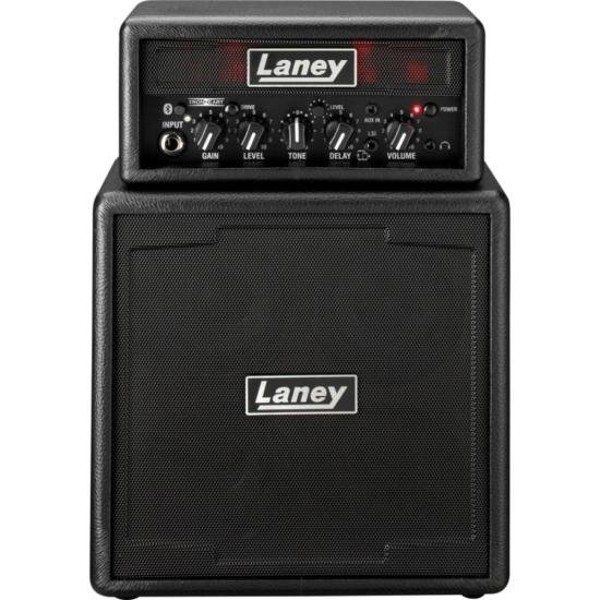 Mini Amplificador Para Guitarra Laney Ministack-B-Iron Preto