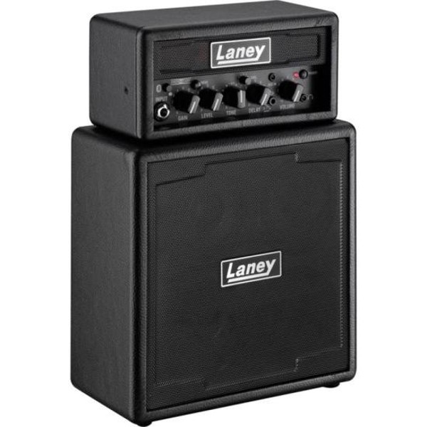 Mini Amplificador Para Guitarra Laney Ministack-B-Iron Preto