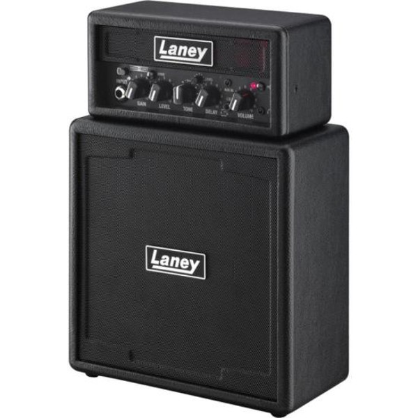 Mini Amplificador Para Guitarra Laney Ministack-B-Iron Preto