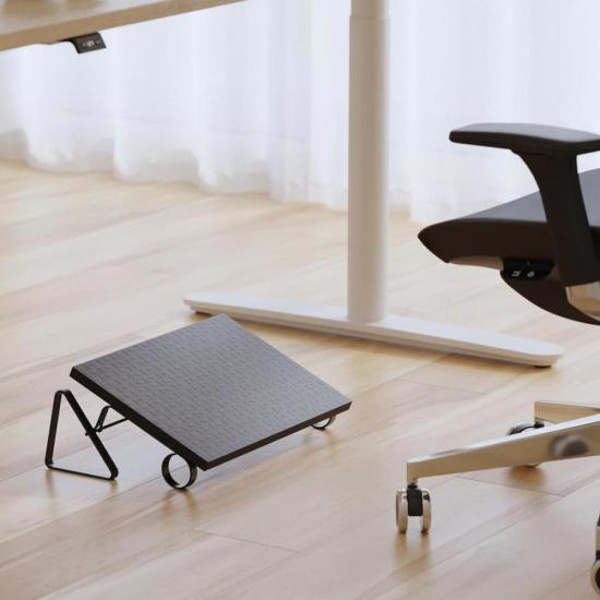 Apoio Para Pés Robust Preto Reliza