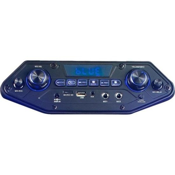 Caixa de Som Aquário HP-480 Bluetooth 480w Preta