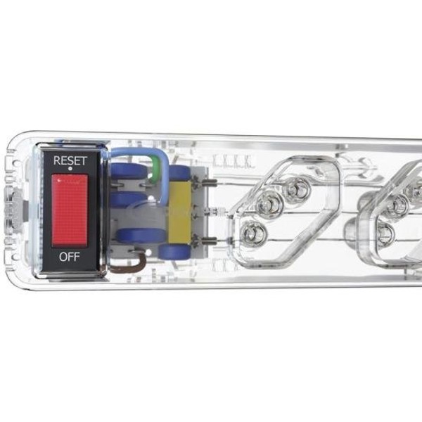 Filtro de Linha Com Proteção DPS 3P Energia 5 Clamper Transparente