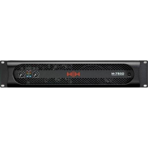 Amplificador de Potência HH M-750D Power Stereo 1500w