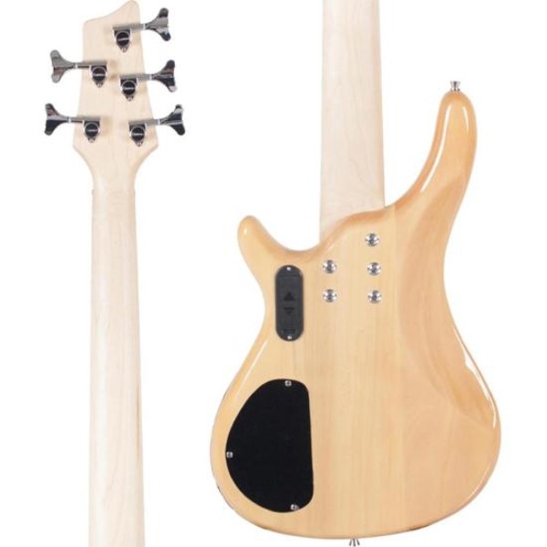 Contrabaixo Elétrico Giannini GB-205A Sonic-X Natural Brilhante