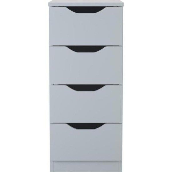 Gaveteiro Com 4 Gavetas Multivisão Branco