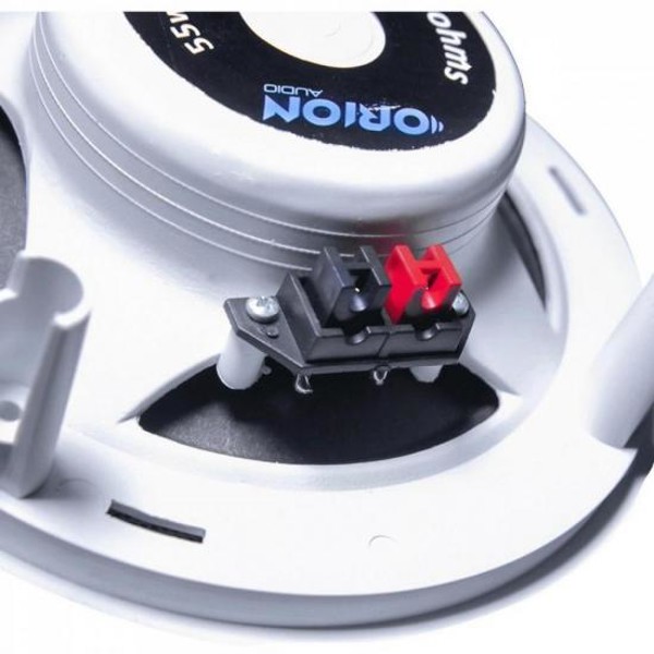 Kit Par de Arandela 6" Orion AR55 Com 2 55w 8R Redonda Branca - PAR / 2