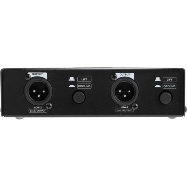 Direct Box Passivo Duplo Hayonik DB400-2 Preto