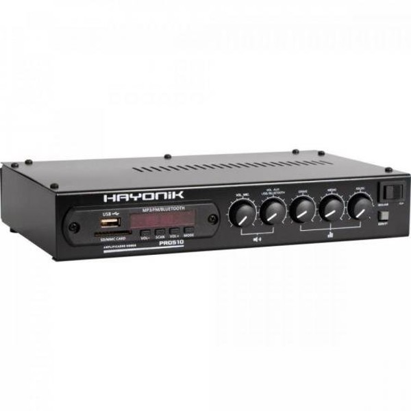 Amplificador Hayonik PRO510 50W RMS Com Gongo