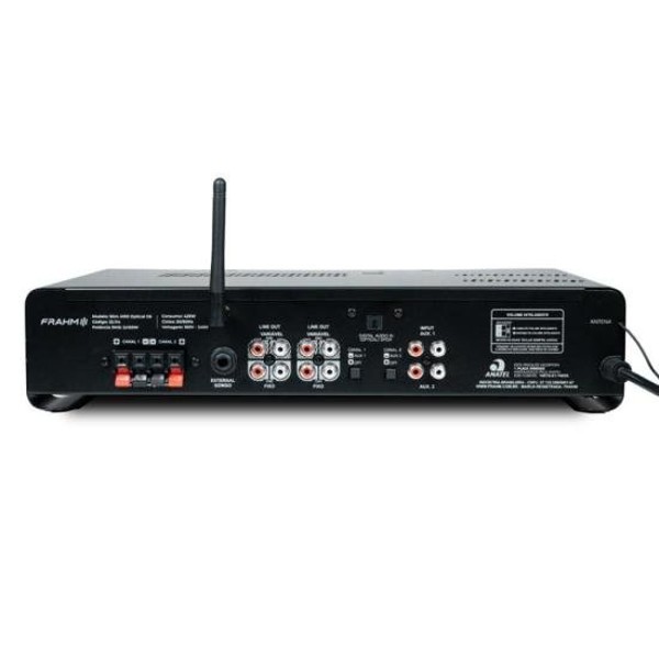 Amplificador Frahm Slim 4100 Optical G5 300w Rms