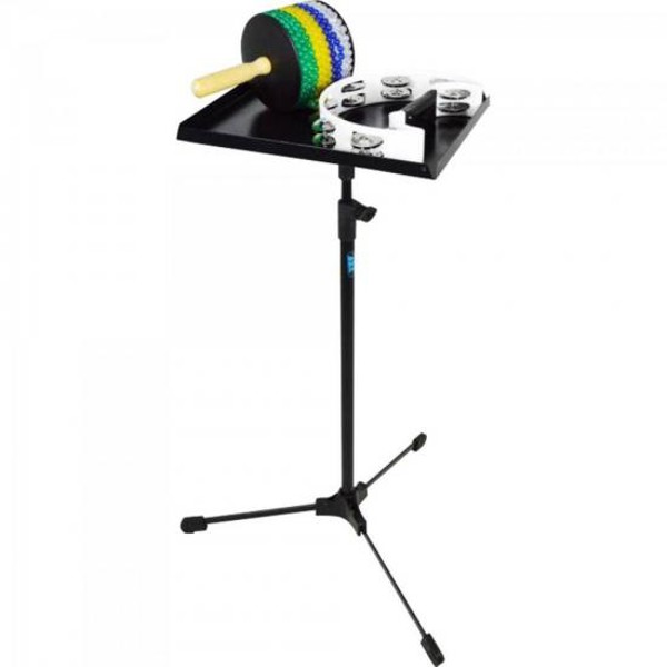 Pedestal Com Bandeja Multiuso BMU Preto ASK