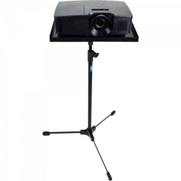 Pedestal Com Bandeja Multiuso BMU Preto ASK