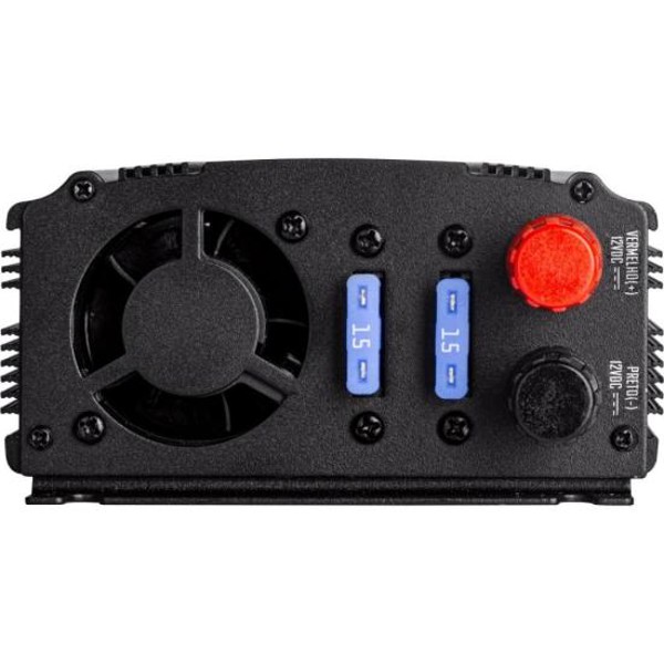 Inversor de Onda Modificada 500W 12Vdc/127V PW11-7 Off Grid Hayonik